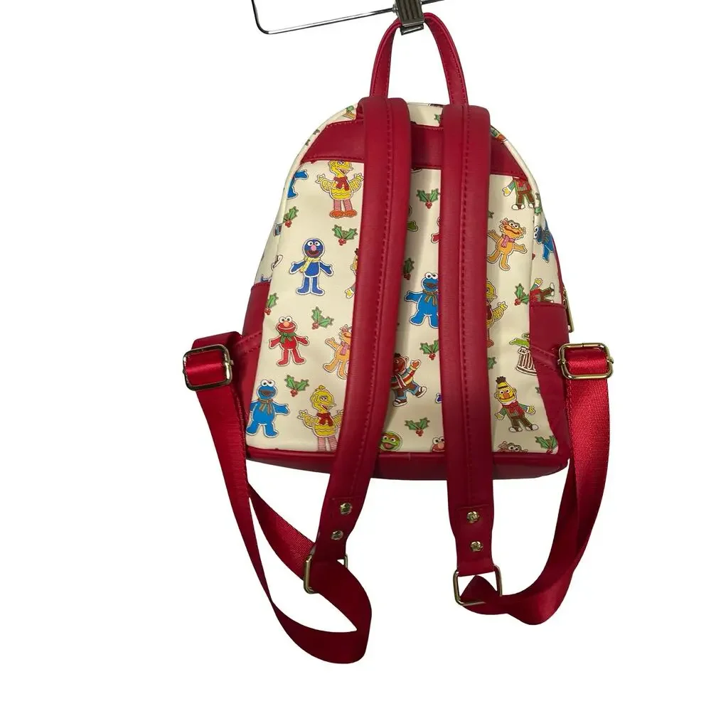Loungefly Christmas Sesame Street mini backpack LIMITED EDITION - Picture 5 of 7